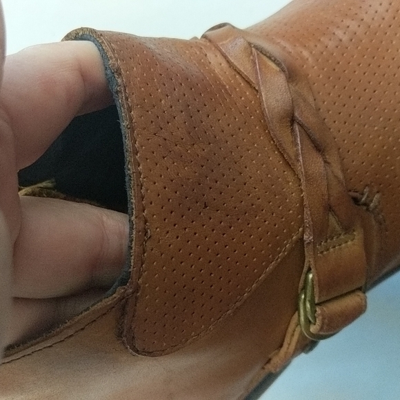 OluKai Tan Perforated Ankle Booties - Picture 10 of 12
